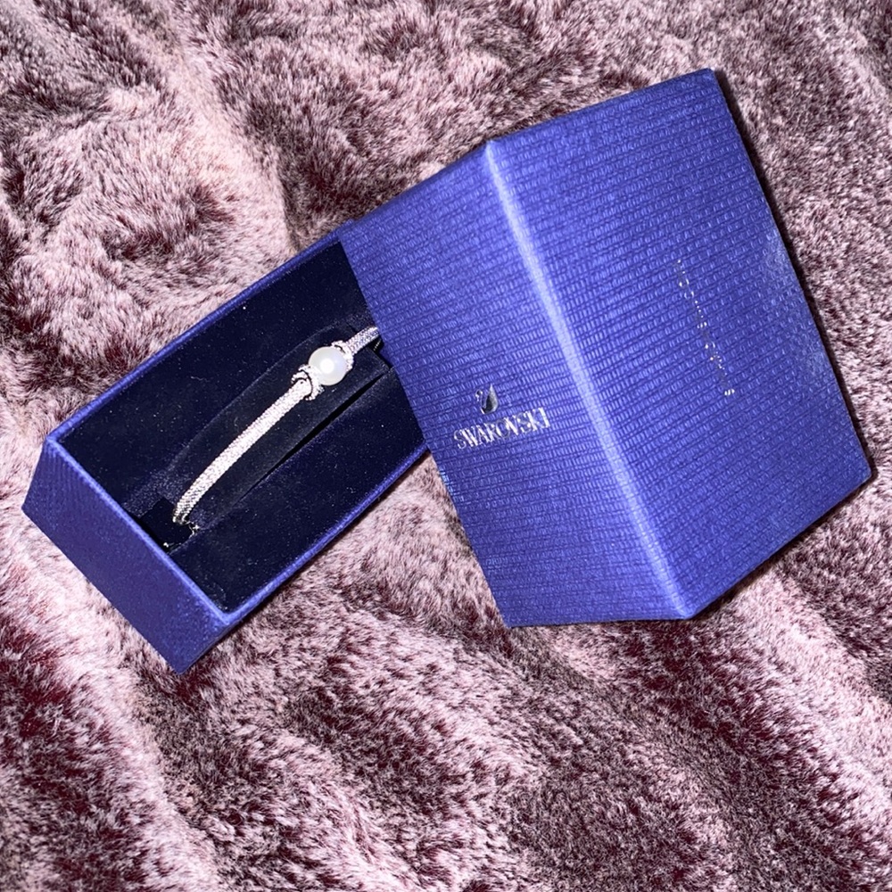 Crystal pearl Swarovski bracelet